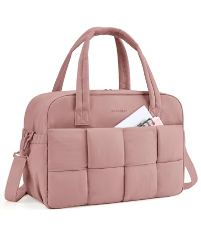 BAGSMART-Gym-Bag-for-Women-Personal-Item-Puffer-Duffle-Bag-Weekender-Overnight-Carry-On-Tote-Handag-for-Travel BAGSMART Gym Bag for Women, Personal Item Puffer Duffle Bag, Weekender Overnight Carry On Tote Handag for Travel - Image 1