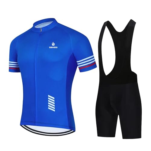 Maillot de cyclisme respirant KAISUN et short Bib rembourrage gel 9D