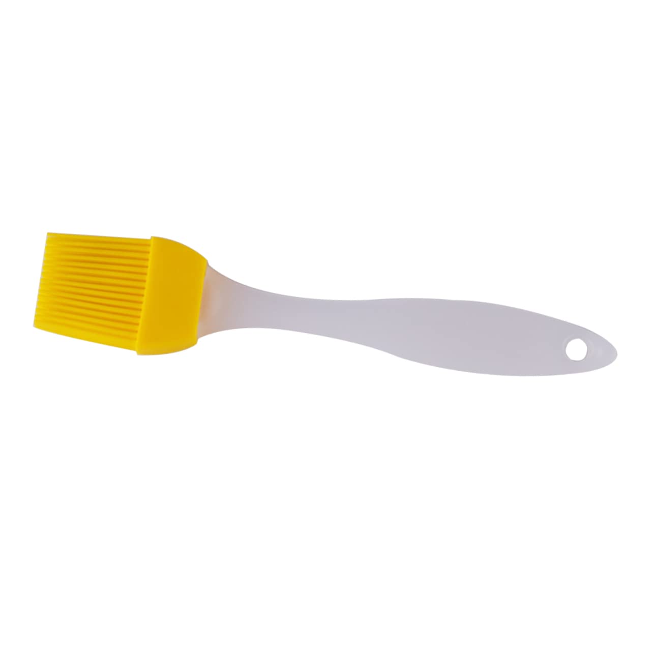 PRETYZOOM Heat Resistant Brush for Cooking and Barbecue Versatile Basting Yellow for Meats Pastries Cakes and More