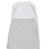 ✅ Erstlingsschlafsack VERSTELLBAR – Baby Wrap ist einstellbar an den Ärmeln, mit praktischen Druckknöpfen, Ärmel können nach innen oder außen positioniert werden, erlaubt eine natürliche Schlafposition und Hüftentwicklung