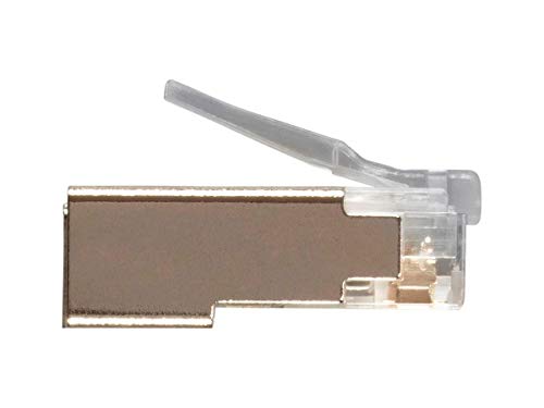 Prise RJ45 blindée Cat6a Monoprice pour éliminer les interférences réseau - 25 pcs - 2