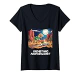 T-Rex Dino Desert Landscape Fossil Hunter Humor