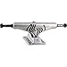 Warehouse Skateboards Silver Skate Trucks M-Class Hollow Polished/Black Skateboard Trucks - 5.25