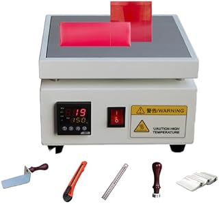 Cellophane Wrapping Machine, Manual Overwrapping Machine, Manual Cellophane Wrapping Machine Control Heating for Cigarette, Perfume, Cosmetics, Poker Box (20 * 40)