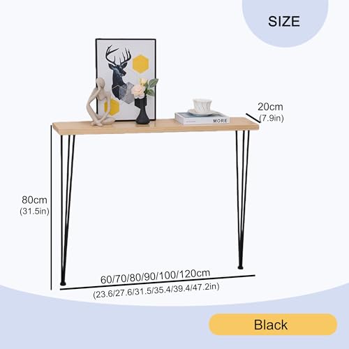 Mesa consola auxiliar para salones pequeños y zonas de paso 3