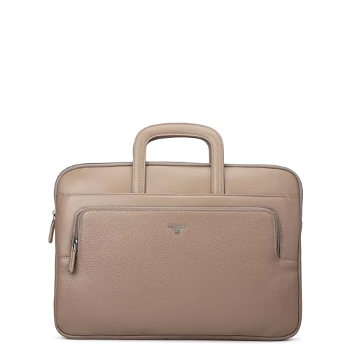 Image of Da Milano Leather Laptop Bag for Men & Women | Laptop Messenger Bag | Fits Up To 14 inch Laptop | Ideal for Office Purpose
