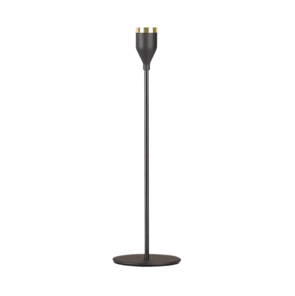 Candle Holder Black Candle Holders Taper Candles Decorative Candlestick Holder For Wedding Dinning Party Thick Decorative(33 * 8cm)