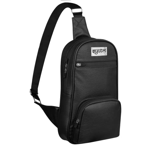 Image of Squircle Sling Elegant Style Document Money Phone Belt Bag for Men and Women