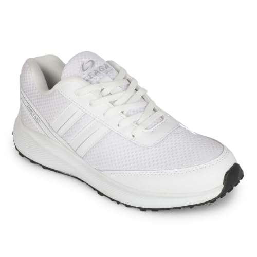 Image of SEAGA Sports Men Running Sports Shoes | Super Soft Breathable Casual Sneakers for Men | Anti-Skid Sole | Cushioned Insole | Lightweight Shoes Pack of 1