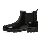 Sohlenmaterial: Gummi Aigle Damen Carville W Fur Bottine Chelsea, Schwarz, 39 EU
