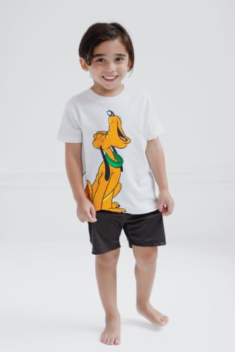 Image of Disney Mickey Mouse T-Shirt and Shorts Outfit Set Infant to Big Kid Sizes (12 Months - 12)