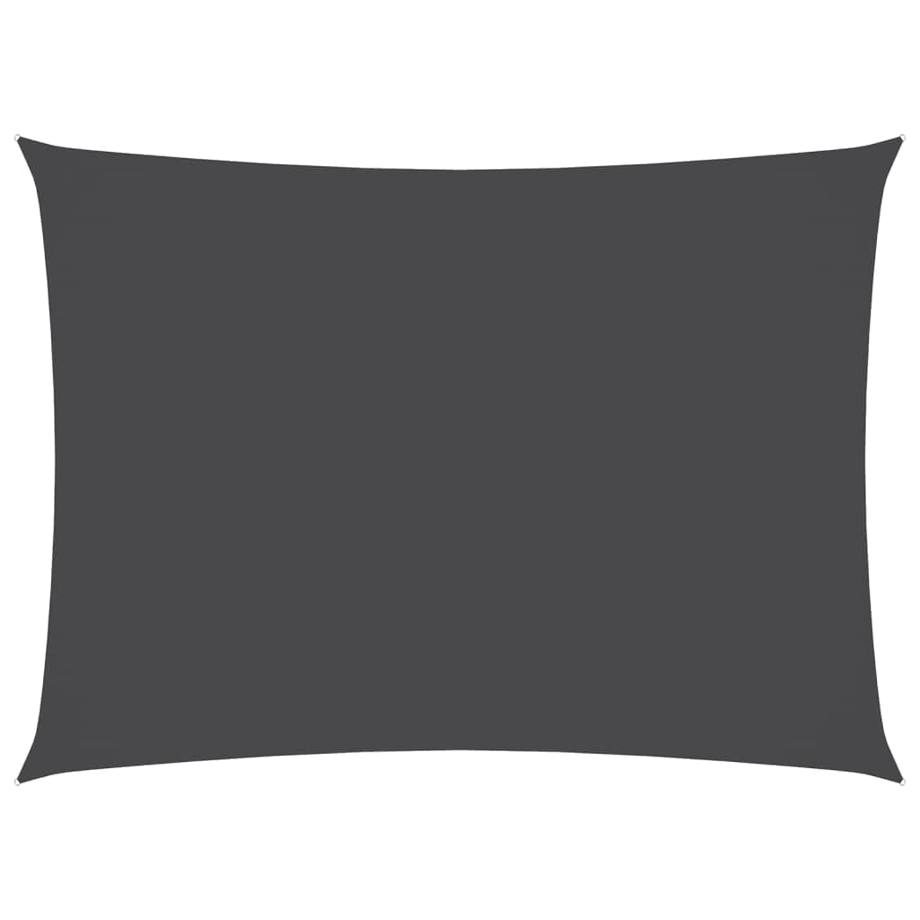 vidaXL Sunshade Sail Oxford Fabric Rectangular 3x5 m Anthracite — image 1