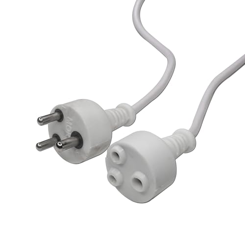 Image of Electronic Spices 3 Meter 3 Pin Heavy Duty Power Extension Cable | Male to Female Extension Cord for Home Appliances, Electronics & Tools