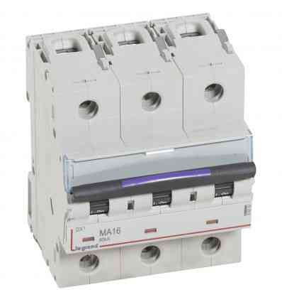 Disjoncteur magnétique seul DX³-M 50kA - 3P 400V~ - 16A - 4,5 modules