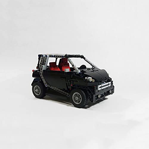 YHYL Technic RC Sport Auto Ziegel Modell Für Smart Fortwo, 761 Stücke MOC Racing Auto Bausteine Kompatibel Mit Lego…