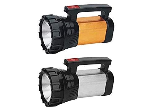 Fiiasa� Rock Light RL-499A Rechargeable 8000 MaH Battery Portable Emergency Torch Flashlight Night Light Search Light Kissan with 3000 mtr Long Range Gift Car Home and Commercial use (B0849XK1ZK) Amazon Price History, Amazon Price Tracker