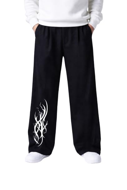 Image of Men Baggy Regular Fit Track Pants