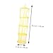 Holibanna 1Pc Four Clothes Drying Holder Versatile Hanging Basket for Plush Storage Underwear Organization and Space Saving Apartments for All Occasions