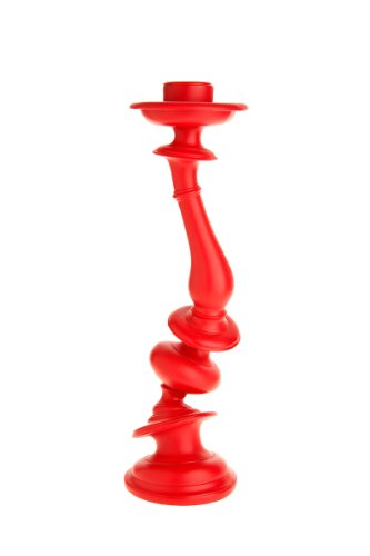 Areaware Distortion Candle Candelabro, Plastica