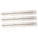 SOLUSTRE 3pcs 180 Piano Hinge Stainless Steel Continuous Folding Hinges 180 Degree Hinge Hinges Heavy Duty Door Hinge Mini Hinges for Crafts Small Hinges for Crafts Iron Hinge Window