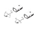 HUSKY TOWING Liners 33051 PS/DS Trunnion Kit, 1400 Lbs