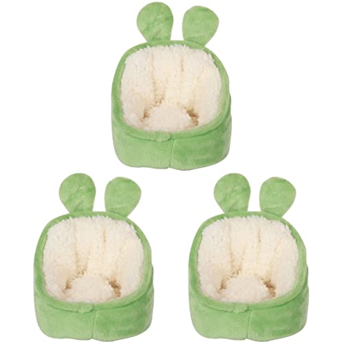PATKAW 3 Pçs Guiné Camundongos de Casa para Dormir Rato Aleatório Vivendo Adorável Sono para Animais