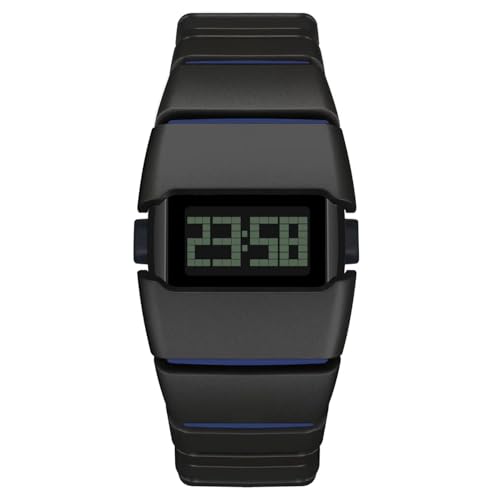 Image of ON TIME OCTUS Unisex Retro Digital Watch | Futuristic Link Strap | LED Display Wristwatch for Men, Women