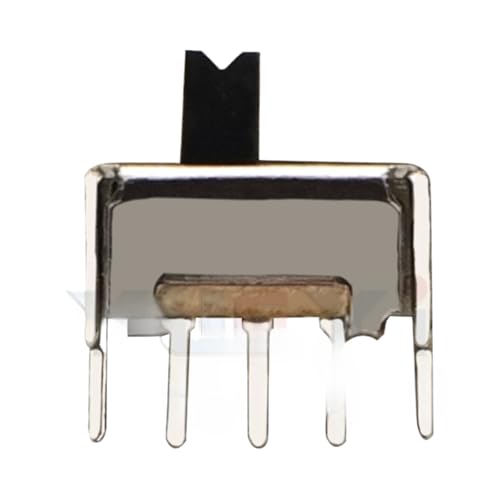 Interruptor de palanca 12D07 1P2T mini conmutador de 2 posiciones y 3 pines con mango de 3mm
