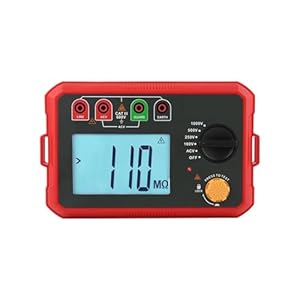 Merhovo Digitaler 2500V Isolationswiderstandsmessgerät