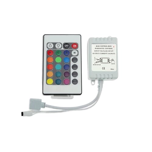 Contrôleur RGB 12V infrarouge pour personnaliser l'éclairage de vos rubans LED - 2