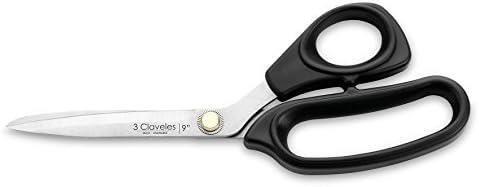 3 Claveles Various Uses Sewing Scissors, Multi-purpose, TPR Handl...
