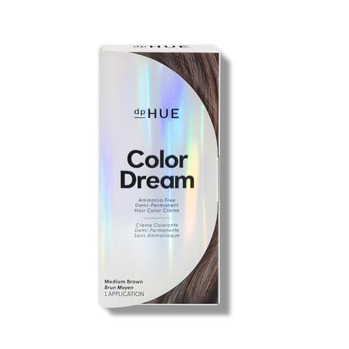 dpHUE Color Dream, Medium Brown - Ammonia-Free, Demi-Permanent Hair Color