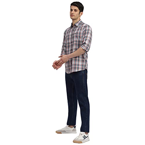 Image of Arrow Sport Check Slim Fit Cotton Shirts for Men - Full Sleeve Mens Casual Shirts