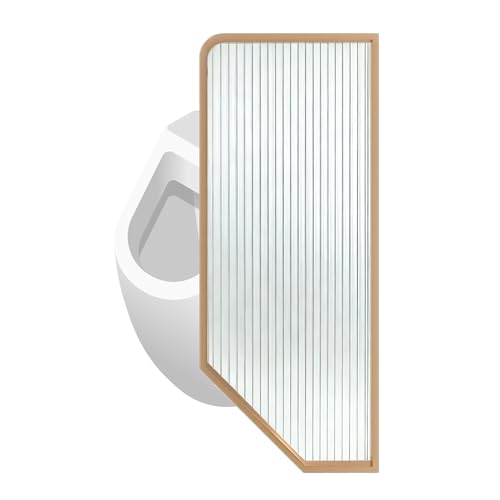 Separador de ambientes para baños con acabado elegante y funcional de gran formato 2