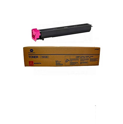 Konica Minolta TN-613M A0TM330 Bizhub C452 C552 C652 Toner Cartridge (Magenta) in Retail Packaging