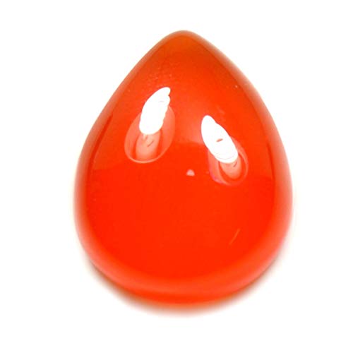 Image of Real Certified Carnelian Gemstone 2.25 Ratti 10.25 Ratti Raat-Ratua Upratna Meash Rashi Ratan Oval, Pear, Rectangle, Round Shape Chakra Healing Mangal (Mars) Stone Art and Craft Supplies
