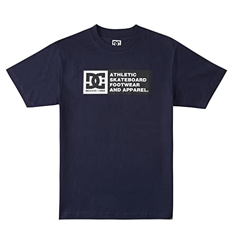 DC Shoes Density Zone T-Shirt, Blu (Navy Blazer)