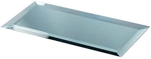 Abolos WHSREF0312-GR Beveled Glass Mirror Subway Tile Kitchen Bathroom Backsplash, 3" W x 12" L, Blue (1 Carton, Covers 12 sq. ft.)