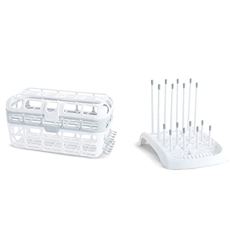 Image of Munchkin® FoldTM Countertop Baby Bottle Drying Rack, High Capacity Dishwasher Basket, 1 Pack