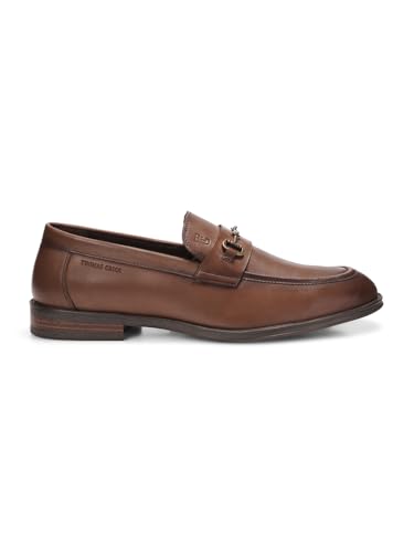 Image of Thomas Crick Men's Fashion Loafers with Metal Tip - Anti-Skid Sole & Ankle Cushioning