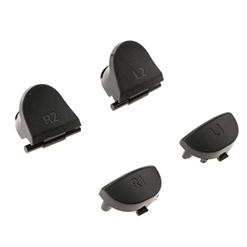 UJEAVETTE® For Dualshock 4 PS4 Controller L1 R1 L2 R2 Trigger Springs Buttons + 2 Joystick Thumb Sticks + 1 Set Conductive Rubber + 4 x Springs +... - Image 6