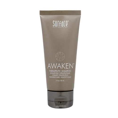 SURFACE Hair - Awaken Therapeutic Shampoo Natural Ingredients for Thinning Hair and a Healthy Scalp - 2 fl oz