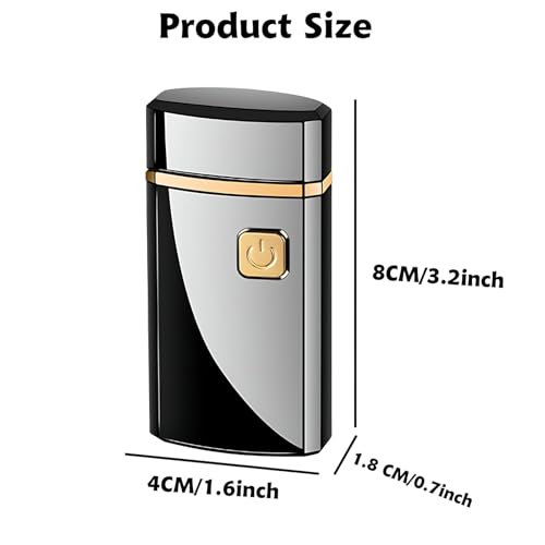 Encendedor de Mecha Doble Recargable USB miniatura 5