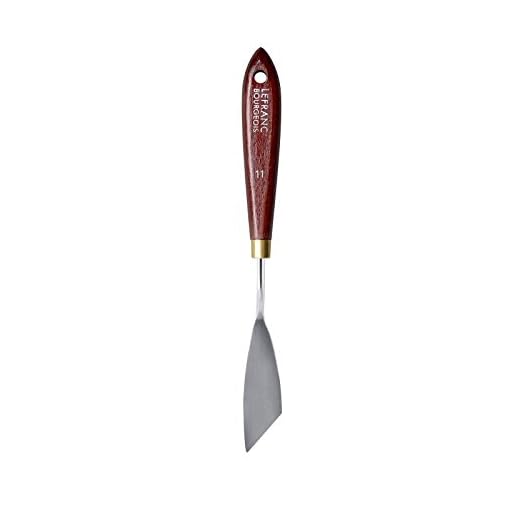 Lefranc Bourgeois Cuchillo de Paleta, Madera, Acero, Multicolor, 2 x 3 x 19 cm