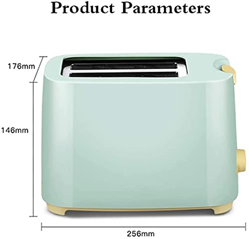 ELXSZJ XTZJ Toaster 2 Scheibe Retro Edelstahl-Toaster mit Bagel, Abbruch, Abtaufunktion und 6 Brotschatteneinstellungen… – Bild 3