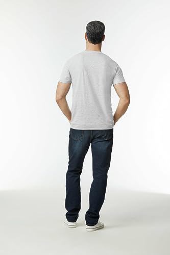 Image of Gildan Softstyle Men's Solid Modern Classic Fit T-Shirt Ash Grey Small