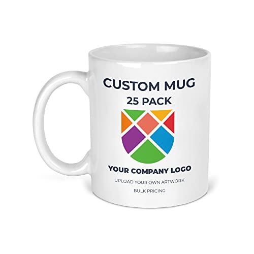Chicken Craft Custom Printed Mug - Upload Your Own Artwork or Company Logo, Business Promotional Gift, 11oz Ceramic, Company Branded Mug (25)