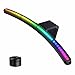 Computer-Monitor-Lampe für gebogenen Monitor/flachen Monitor, mit RGB-Hintergrundbeleuchtung, kabellose Fernbedienung, Touch-Steuerung, keine Bildschirmblendung, gebogenes Bildschirm-Licht für Gaming