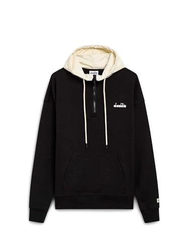 Sweat-shirt Diadora Noir 502.180646 vêtement sport décontracté taille L