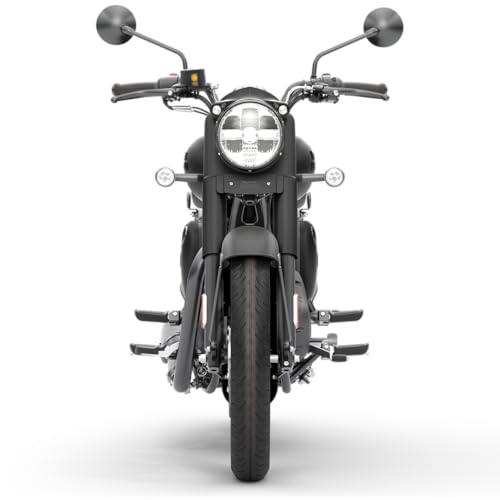 Image of Royal Enfield Classic 350 with Disc & Alloy Wheels Motorcycle (Stealth Black) Booking for Ex-Showroom Price